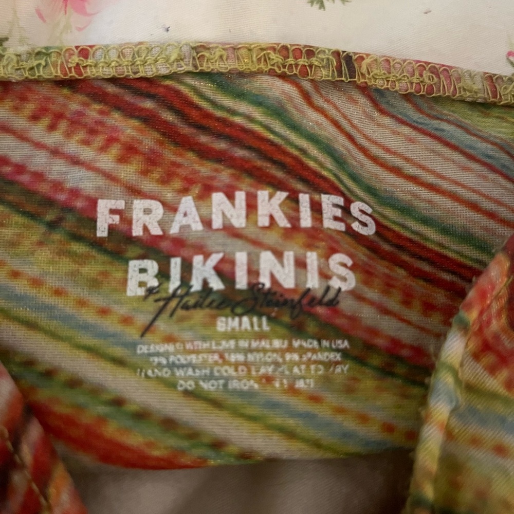 Frankie’s bikini top only worn once.